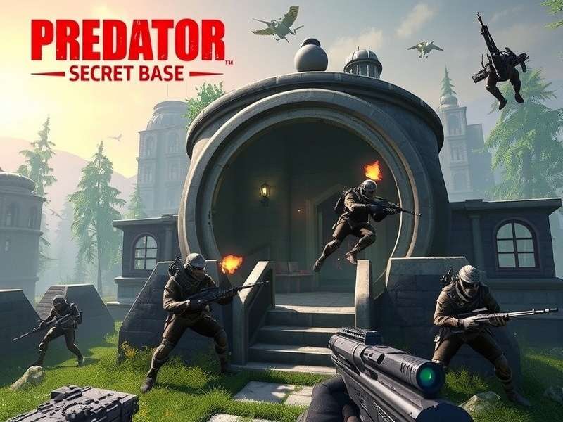 Predator Siege Secret Base gameplay screenshot